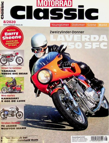 Deckblatt Motorrad Classic (08/2020)